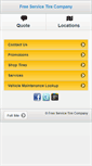 Mobile Screenshot of freeservicetire.com